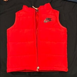 Nike Bright Red Sleeveless Vest
